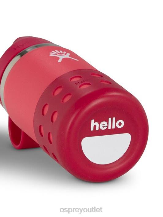 Osprey HYDRO FLASK | BOTTLE-12 OZ BRANDED GOODS Accessory Kids PEONY RED PTFP494