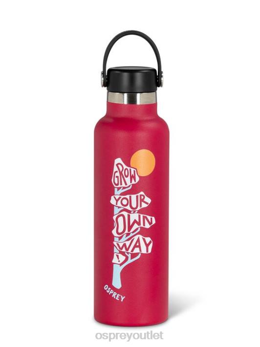 Osprey HYDRO FLASK | GROW YOUR OWN WAY BOTTLE-21 OZ BRANDED GOODS Accessory Unisex SNAPPER RED PTFP652