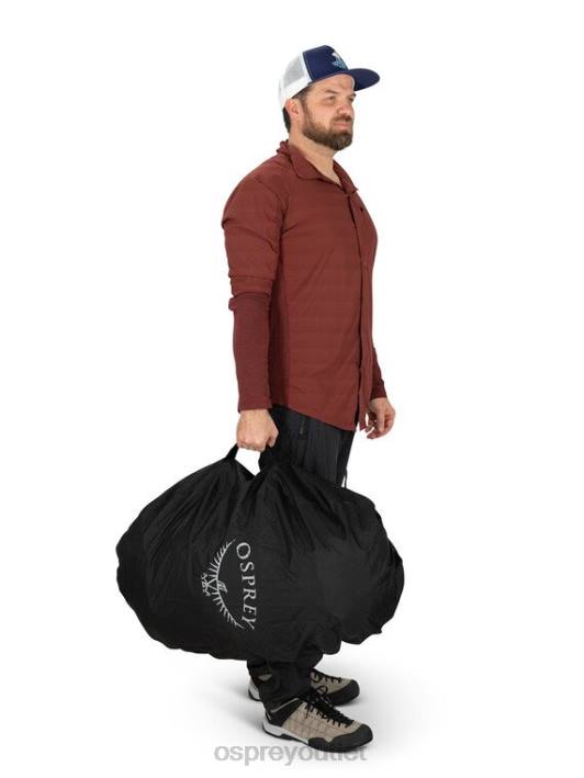 Osprey AIRCOVER MEDIUM TRAVEL ACCESSORIES Accessory Unisex BLACK PTFP728