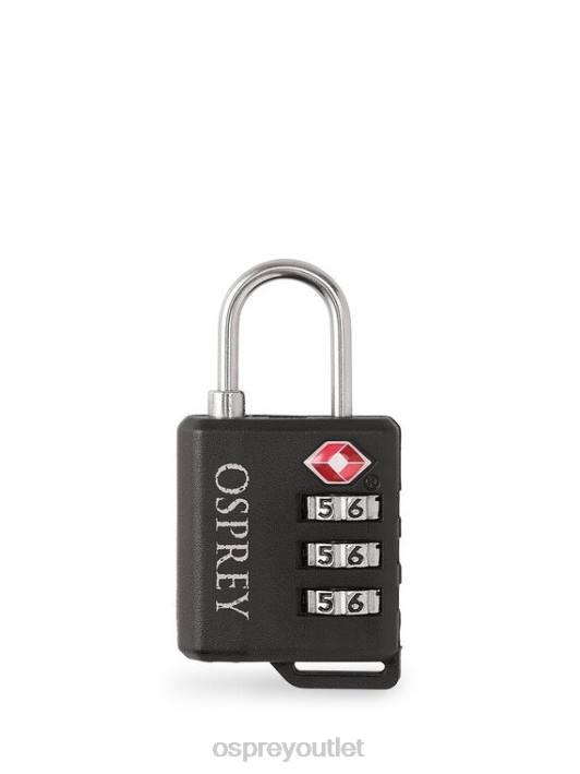 Osprey PADLOCK TRAVEL ACCESSORIES Accessory Unisex BLACK PTFP665
