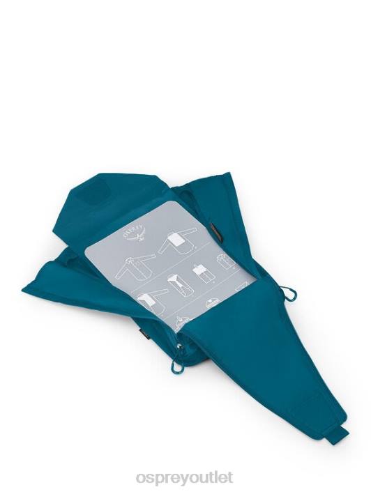 Osprey ULTRALIGHT GARMENT FOLDER TRAVEL ACCESSORIES Accessory Unisex WATERFRONT BLUE PTFP694