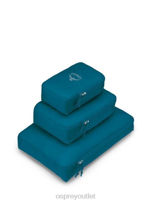 Osprey ULTRALIGHT PACKING CUBE SET TRAVEL ACCESSORIES Accessory Unisex WATERFRONT BLUE PTFP663