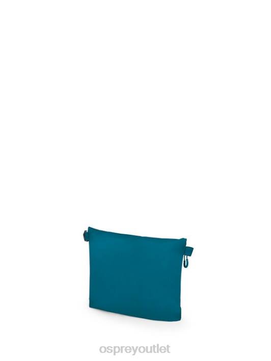 Osprey ULTRALIGHT ZIPPER SACK MEDIUM TRAVEL ACCESSORIES Accessory Unisex WATERFRONT BLUE PTFP705