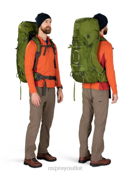Osprey AETHER 55 BACKPACKING Backpack Men DEEP WATER BLUE PTFP69