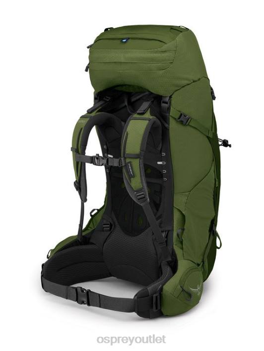 Osprey AETHER 65 BACKPACKING Backpack Men GARLIC MUSTARD GREEN PTFP73