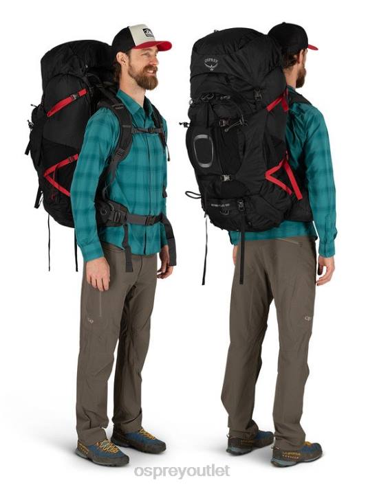 Osprey AETHER PLUS 100 BACKPACKING Backpack Men AXO GREEN PTFP80