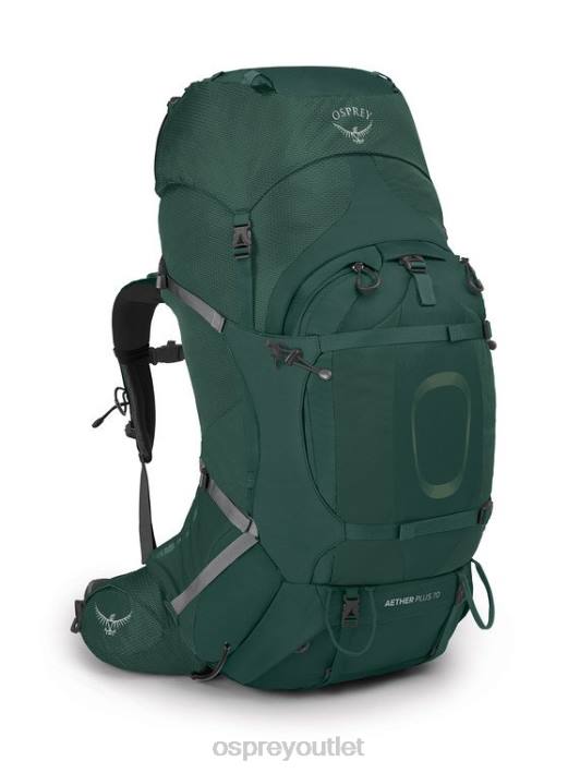 Osprey AETHER PLUS 70 BACKPACKING Backpack Men AXO GREEN PTFP76