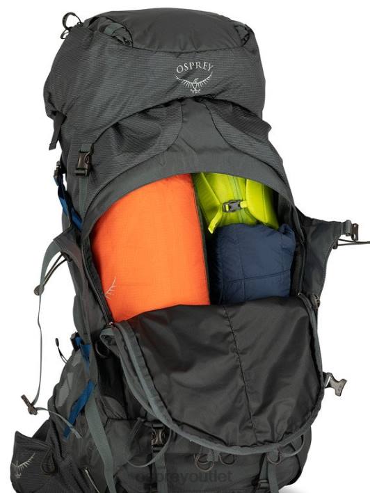 Osprey AETHER PLUS 70 BACKPACKING Backpack Men ECLIPSE GREY PTFP75