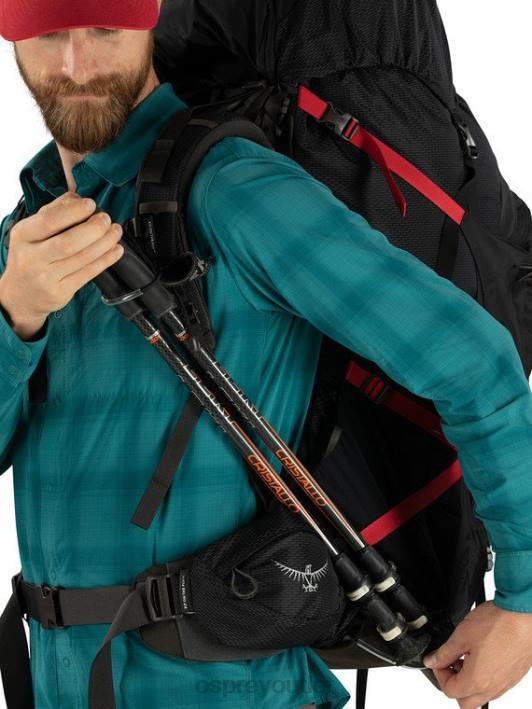 Osprey AETHER PLUS 70 BACKPACKING Backpack Men ECLIPSE GREY PTFP75