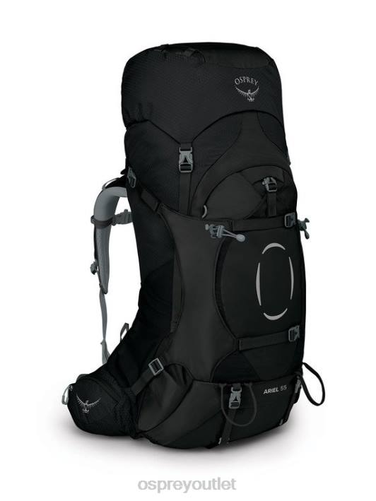 Osprey ARIEL 55 BACKPACKING Backpack Women BLACK PTFP84