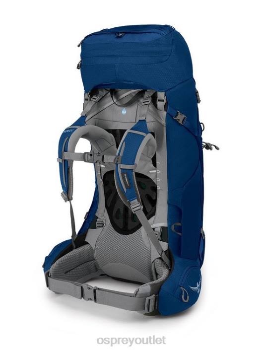 Osprey ARIEL 55 BACKPACKING Backpack Women CERAMIC BLUE PTFP82