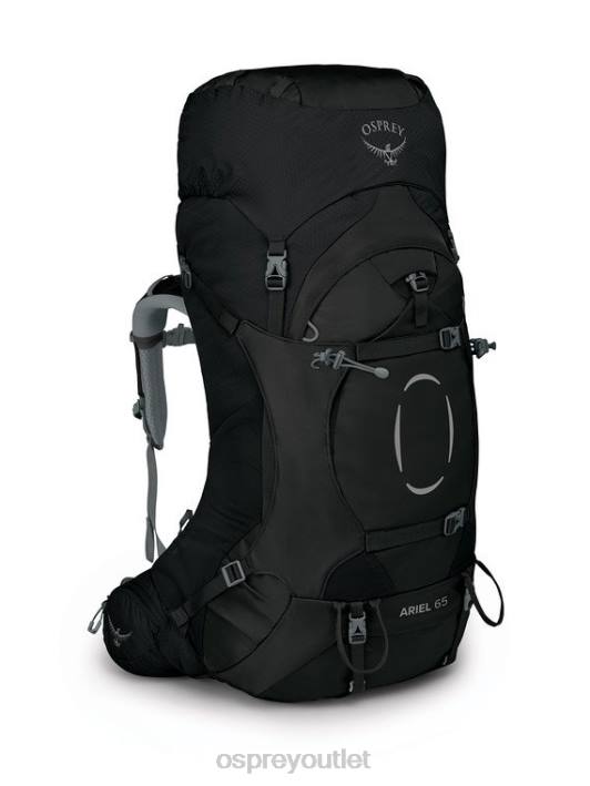 Osprey ARIEL 65 BACKPACKING Backpack Women BLACK PTFP87