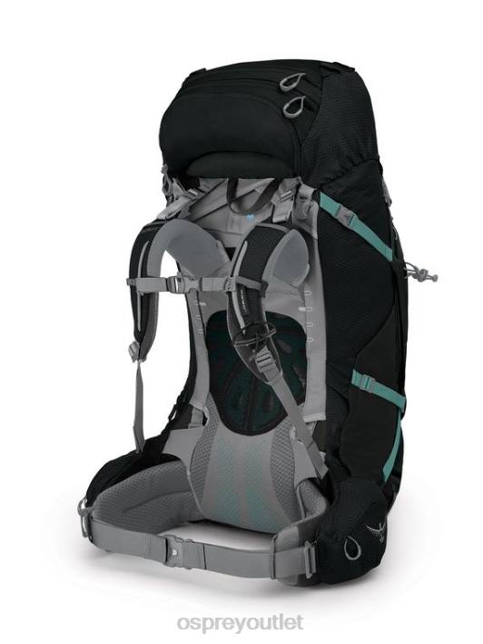 Osprey ARIEL PLUS 70 BACKPACKING Backpack Women BLACK PTFP93