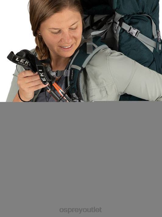 Osprey ARIEL PLUS 70 BACKPACKING Backpack Women BLACK PTFP93