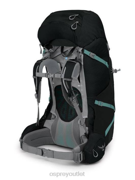 Osprey ARIEL PLUS 85 BACKPACKING Backpack Women BLACK PTFP95