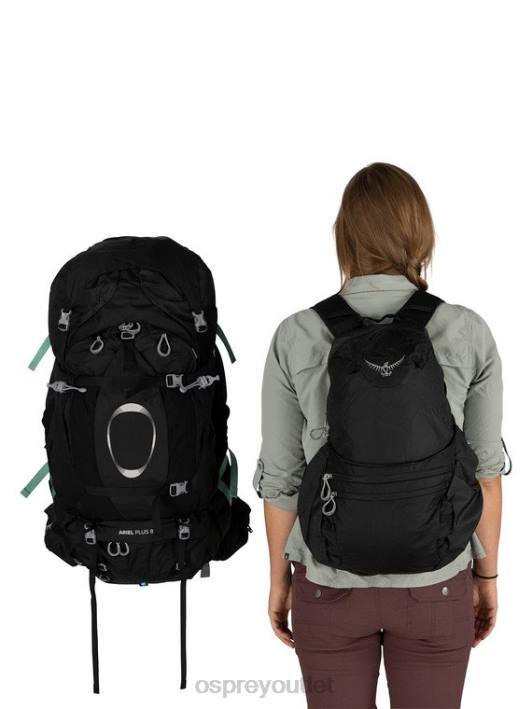 Osprey ARIEL PLUS 85 BACKPACKING Backpack Women CARNELIAN RED PTFP94