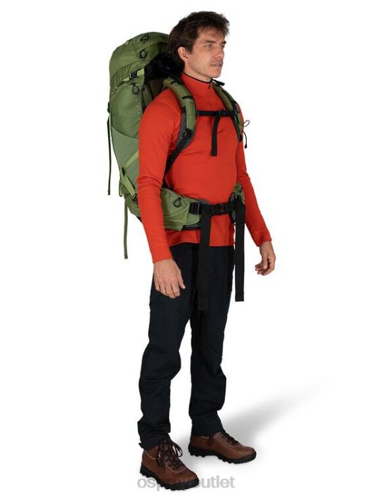 Osprey ATMOS AG 50 BACKPACKING Backpack Men MYTHICAL GREEN PTFP11