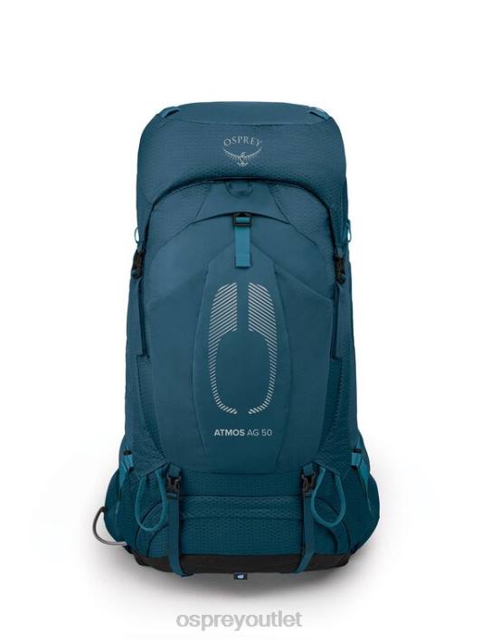 Osprey ATMOS AG 50 BACKPACKING Backpack Men VENTURI BLUE PTFP10