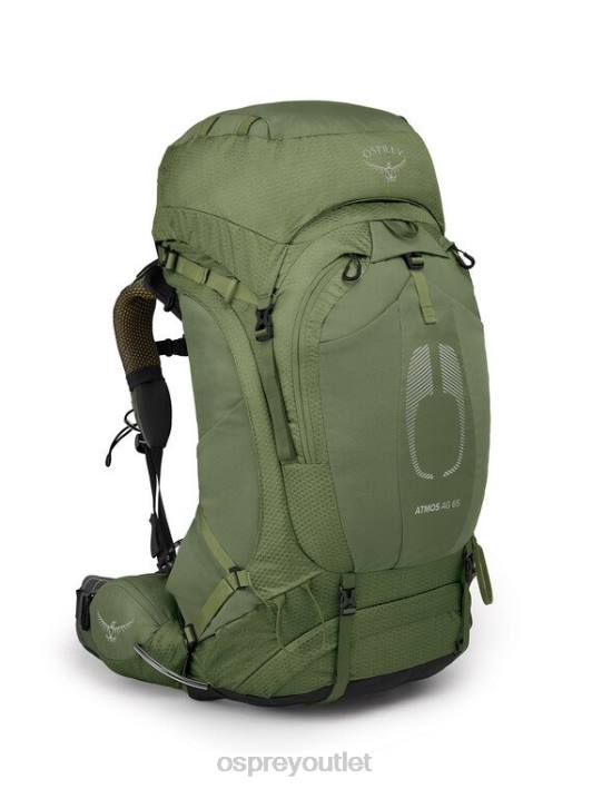 Osprey ATMOS AG 65 BACKPACKING Backpack Men MYTHICAL GREEN PTFP14