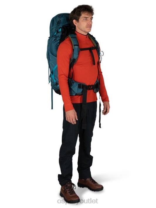 Osprey ATMOS AG 65 BACKPACKING Backpack Men MYTHICAL GREEN PTFP14