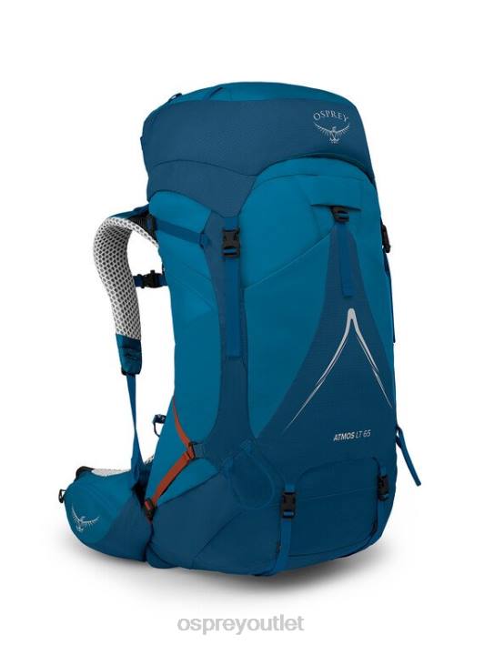 Osprey ATMOS AG LT 65 BACKPACKING Backpack Men NIGHT SHIFT SCORIA BLUE PTFP1