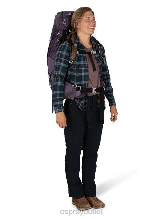 Osprey AURA AG 50 BACKPACKING Backpack Women BERRY SORBET RED PTFP17