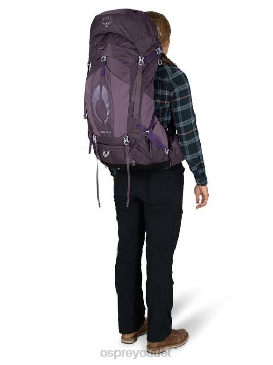 Osprey AURA AG 50 BACKPACKING Backpack Women BERRY SORBET RED PTFP17