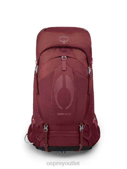 Osprey AURA AG 50 BACKPACKING Backpack Women BERRY SORBET RED PTFP17