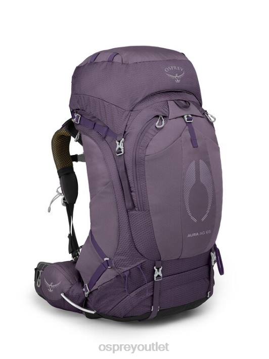 Osprey AURA AG 65 BACKPACKING Backpack Women ENCHANTMENT PURPLE PTFP21