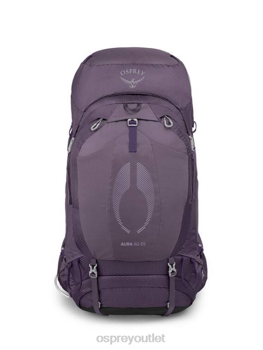 Osprey AURA AG 65 BACKPACKING Backpack Women ENCHANTMENT PURPLE PTFP21