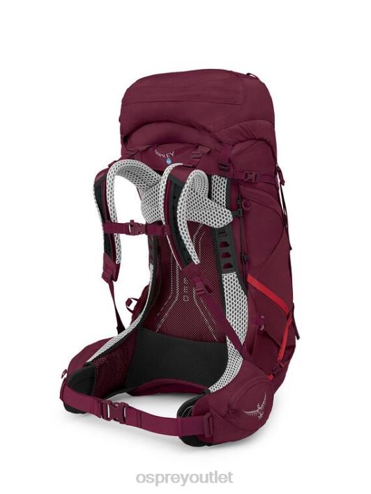 Osprey AURA AG LT 50 BACKPACKING Backpack Women ANTIDOTE PURPLE PTFP4