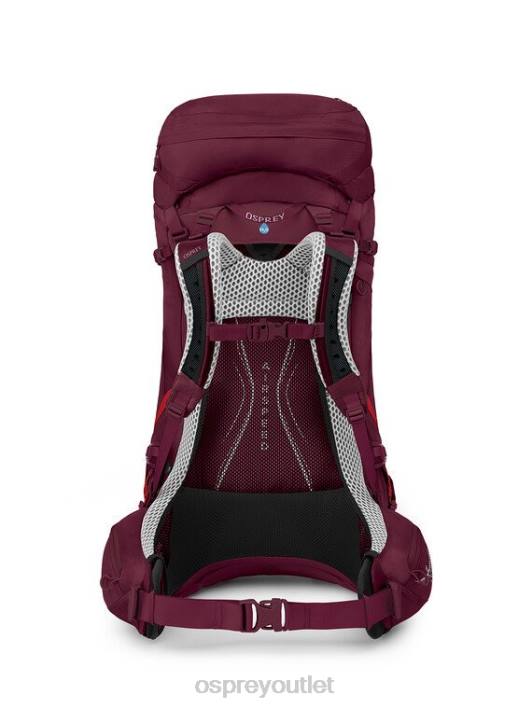 Osprey AURA AG LT 50 BACKPACKING Backpack Women ANTIDOTE PURPLE PTFP4