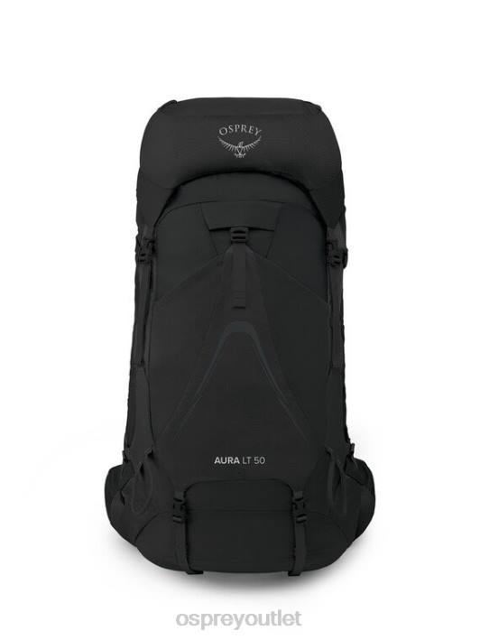 Osprey AURA AG LT 50 BACKPACKING Backpack Women BLACK PTFP6