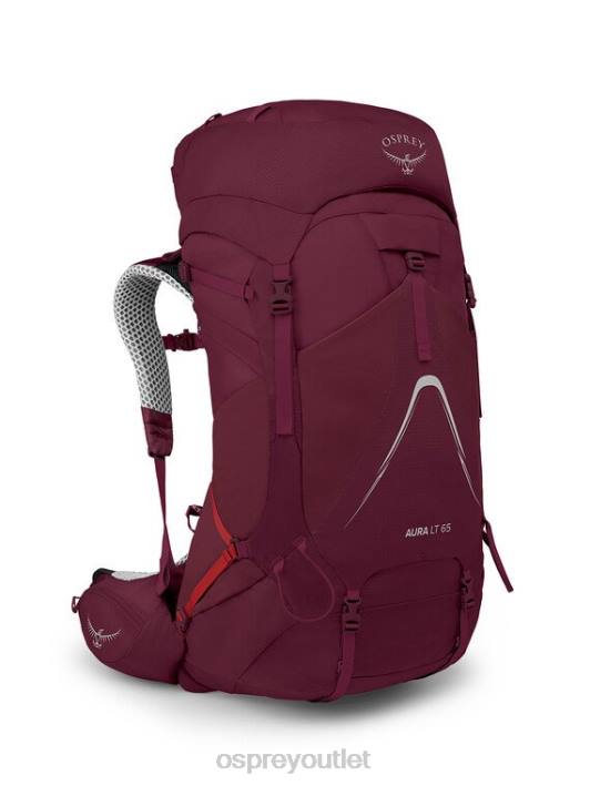 Osprey AURA AG LT 65 BACKPACKING Backpack Women ANTIDOTE PURPLE PTFP7