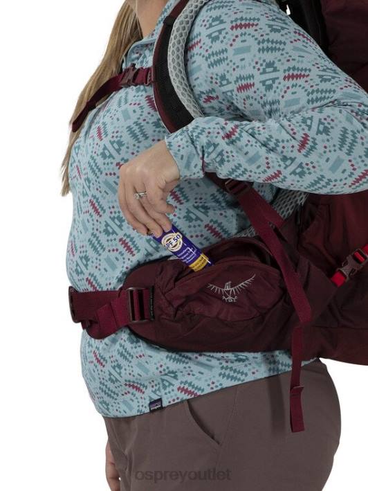 Osprey AURA AG LT 65 BACKPACKING Backpack Women KOSERET DARJEELING SPRING GREEN PTFP8