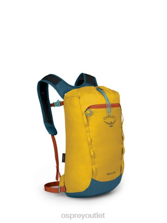 Osprey DAYLITE CINCH EVERYDAY Backpack Unisex DAZZLE YELLOW VENTURI BLUE PTFP376