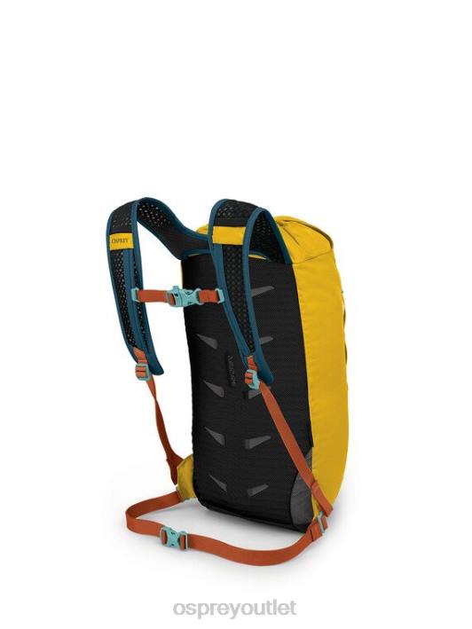 Osprey DAYLITE CINCH EVERYDAY Backpack Unisex DAZZLE YELLOW VENTURI BLUE PTFP376