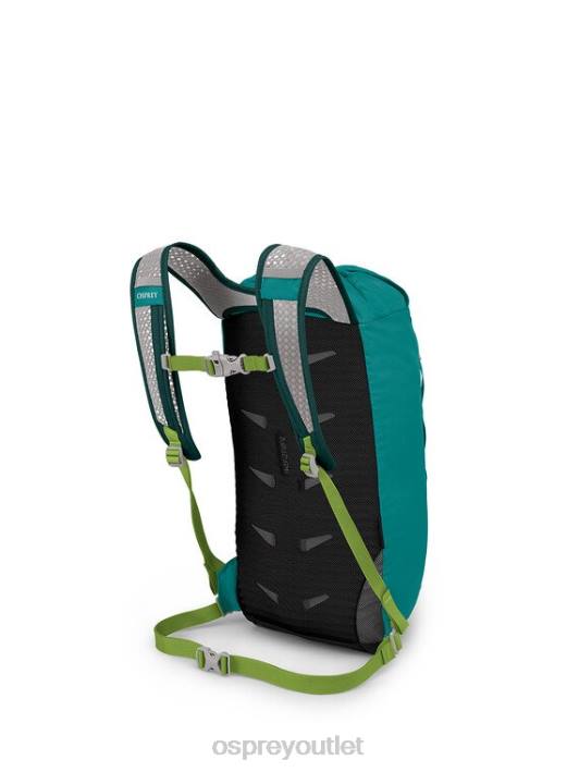 Osprey DAYLITE CINCH EVERYDAY Backpack Unisex ESCAPADE GREEN BAIKAL GREEN PTFP378