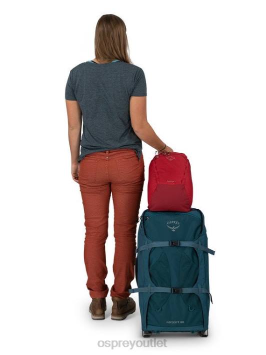 Osprey DAYLITE CINCH EVERYDAY Backpack Unisex ESCAPADE GREEN BAIKAL GREEN PTFP378