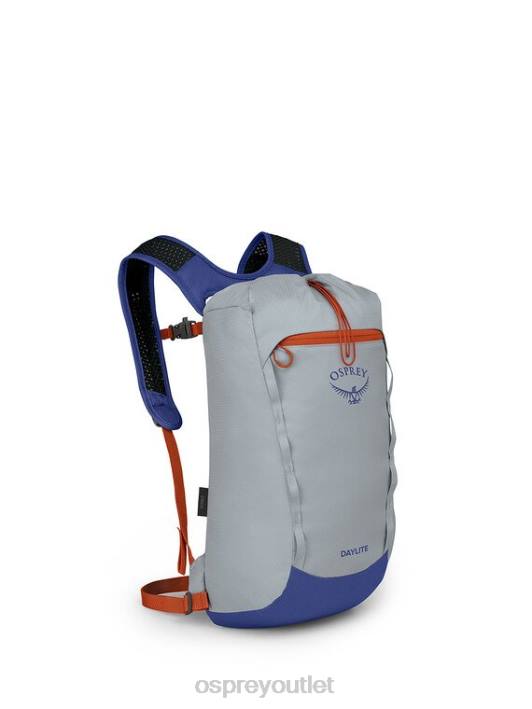 Osprey DAYLITE CINCH EVERYDAY Backpack Unisex SILVER LINING BLUEBERRY PTFP377
