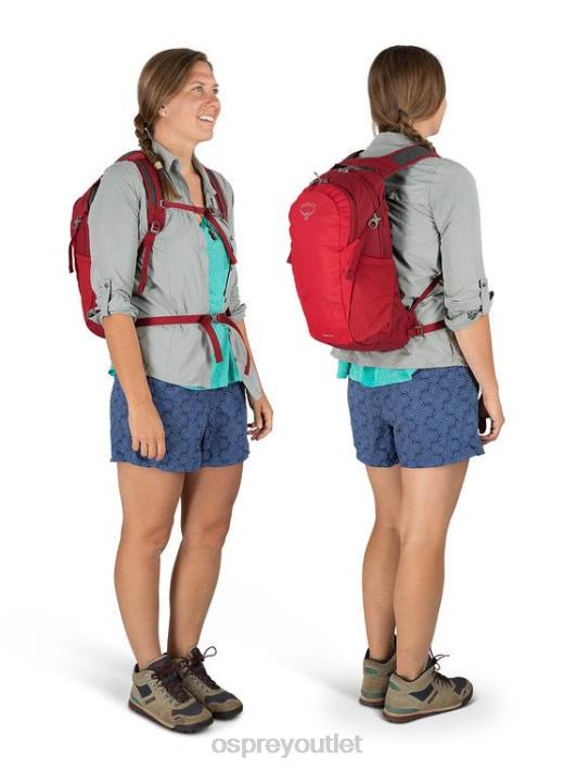 Osprey DAYLITE EVERYDAY Backpack Unisex COSMIC RED PTFP364