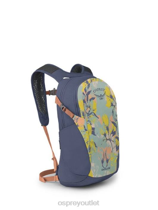 Osprey DAYLITE EVERYDAY Backpack Unisex MAGNOLIA PRINT JUBILEE BLUE PTFP370
