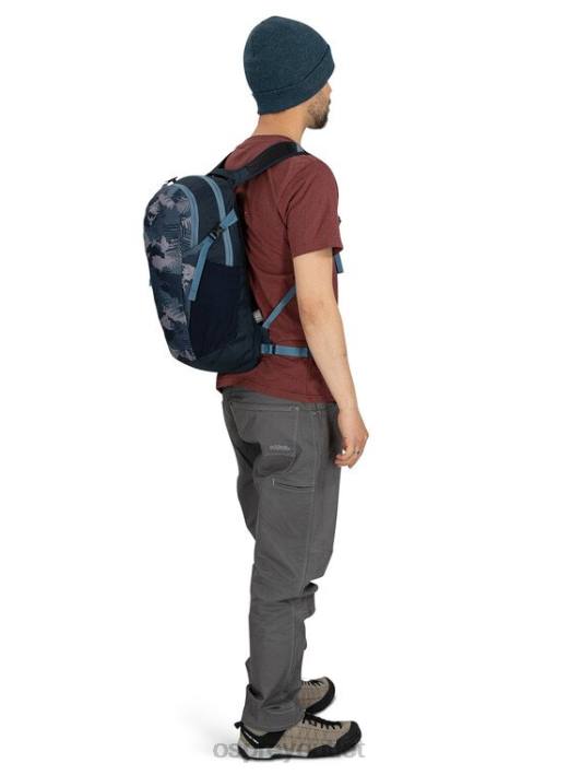 Osprey DAYLITE EVERYDAY Backpack Unisex PALM FOLIAGE PRINT PTFP366