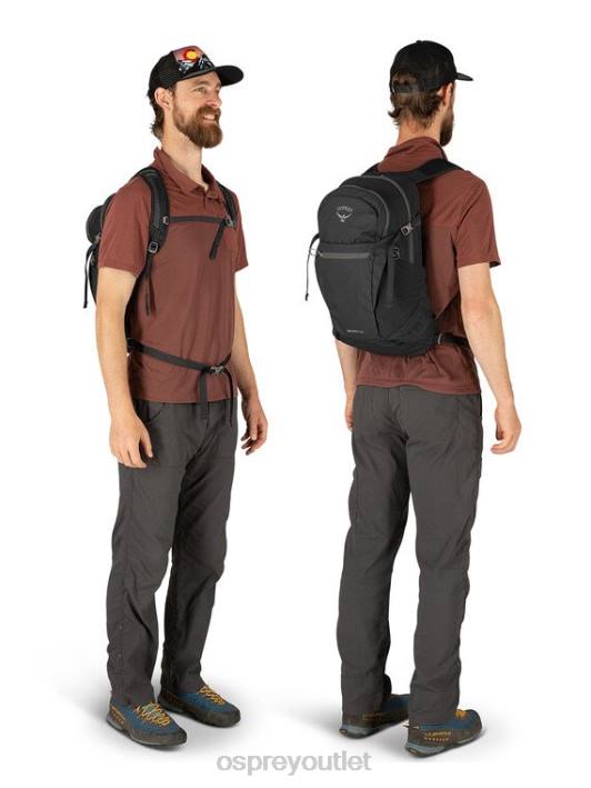 Osprey DAYLITE PLUS EVERYDAY Backpack Unisex BLACK PTFP383