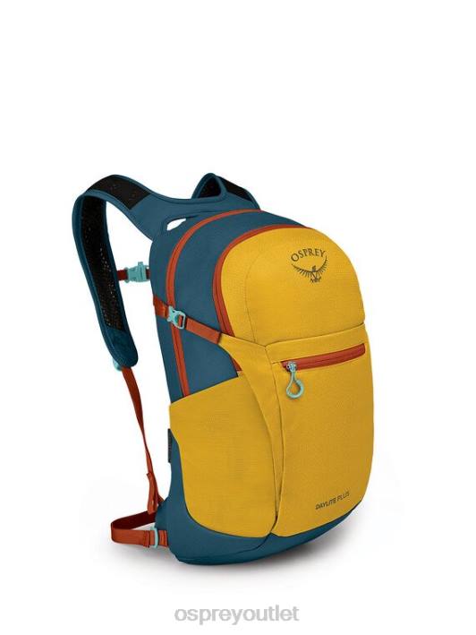 Osprey DAYLITE PLUS EVERYDAY Backpack Unisex DAZZLE YELLOW VENTURI BLUE PTFP384