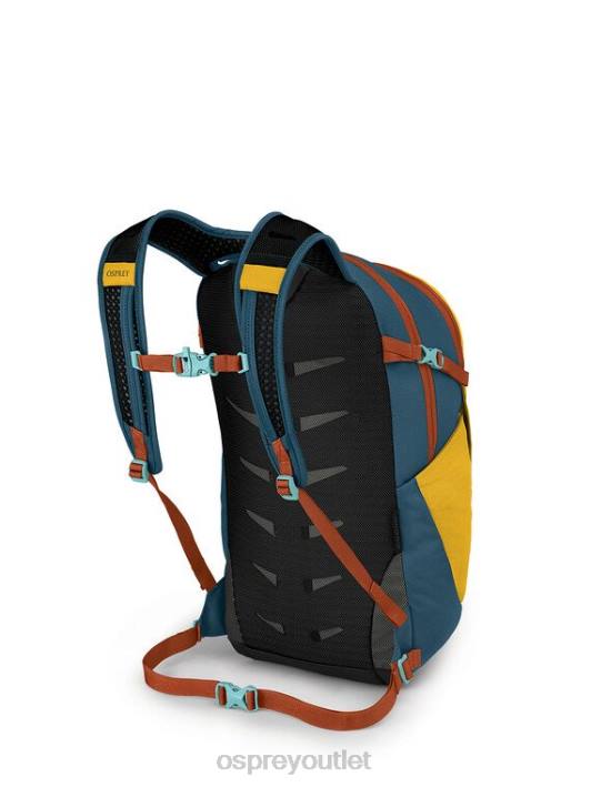 Osprey DAYLITE PLUS EVERYDAY Backpack Unisex DAZZLE YELLOW VENTURI BLUE PTFP384
