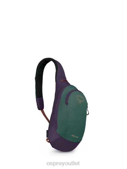 Osprey DAYLITE SLING EVERYDAY Backpack Unisex AXO GREEN ENCHANTMENT PURPLE PTFP390
