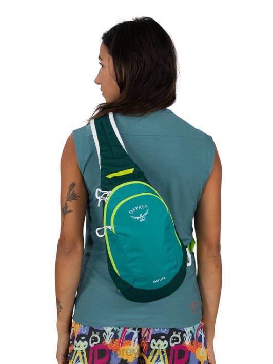 Osprey DAYLITE SLING EVERYDAY Backpack Unisex AXO GREEN ENCHANTMENT PURPLE PTFP390