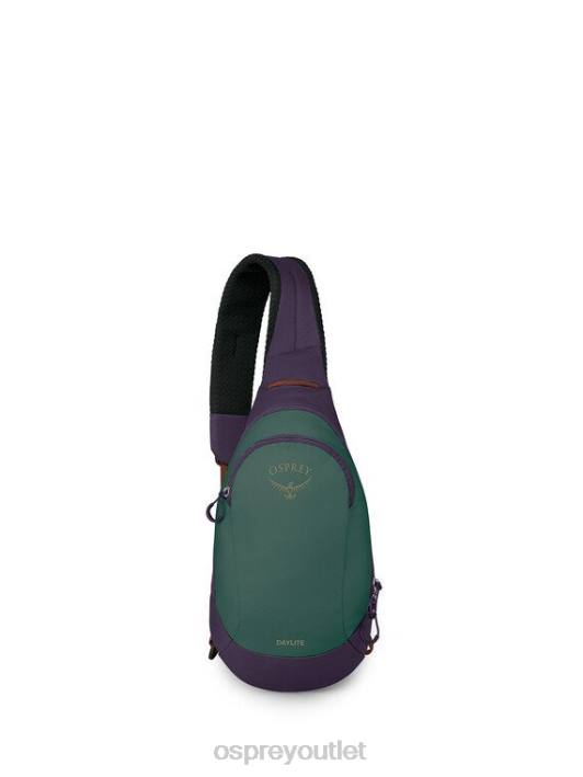 Osprey DAYLITE SLING EVERYDAY Backpack Unisex AXO GREEN ENCHANTMENT PURPLE PTFP390
