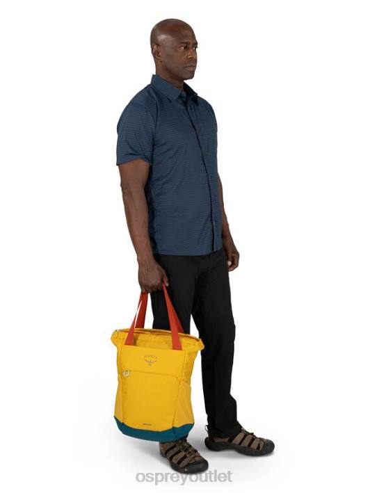 Osprey DAYLITE TOTE PACK EVERYDAY Backpack Unisex DAZZLE YELLOW VENTURI BLUE PTFP398